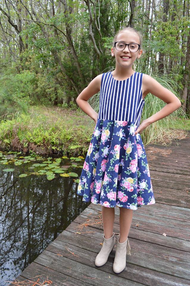 Girl's Be Amazing Top & Dress Pattern - Ellie and Mac, Digital (PDF) Sewing Patterns | USA, Canada, UK, Australia