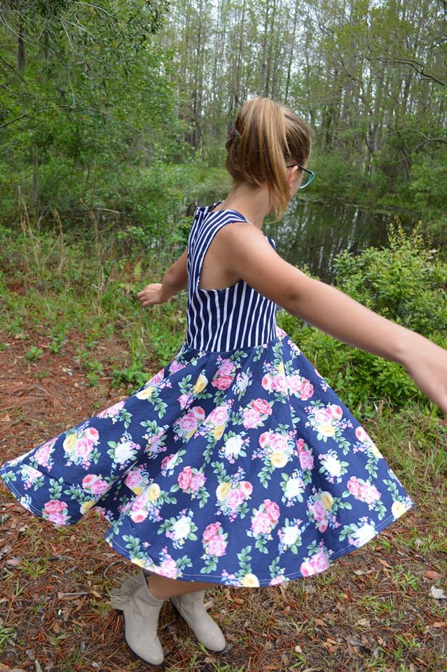 Girl's Be Amazing Top & Dress Pattern - Ellie and Mac, Digital (PDF) Sewing Patterns | USA, Canada, UK, Australia