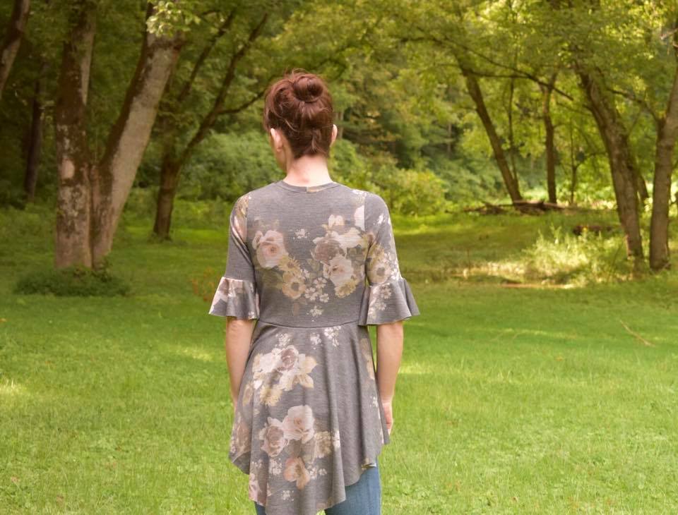 Beautiful Day Top Pattern - Ellie and Mac, Digital (PDF) Sewing Patterns | USA, Canada, UK, Australia