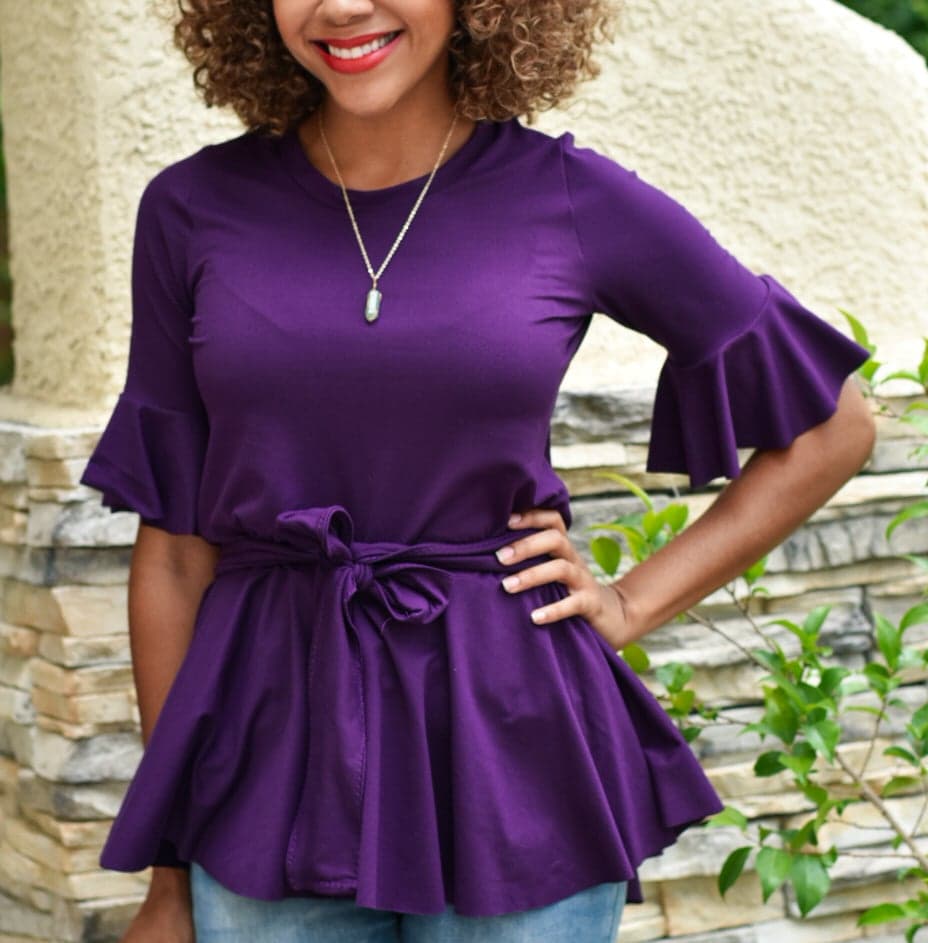 Beautiful Day Top Pattern - Ellie and Mac, Digital (PDF) Sewing Patterns | USA, Canada, UK, Australia