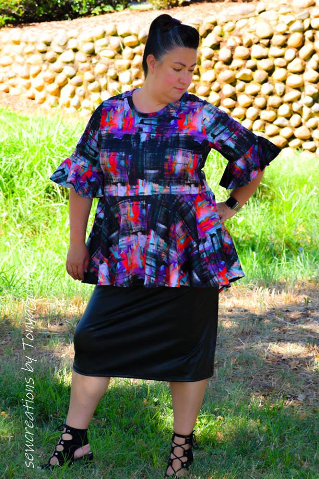 Beautiful Day Top Pattern - Ellie and Mac, Digital (PDF) Sewing Patterns | USA, Canada, UK, Australia
