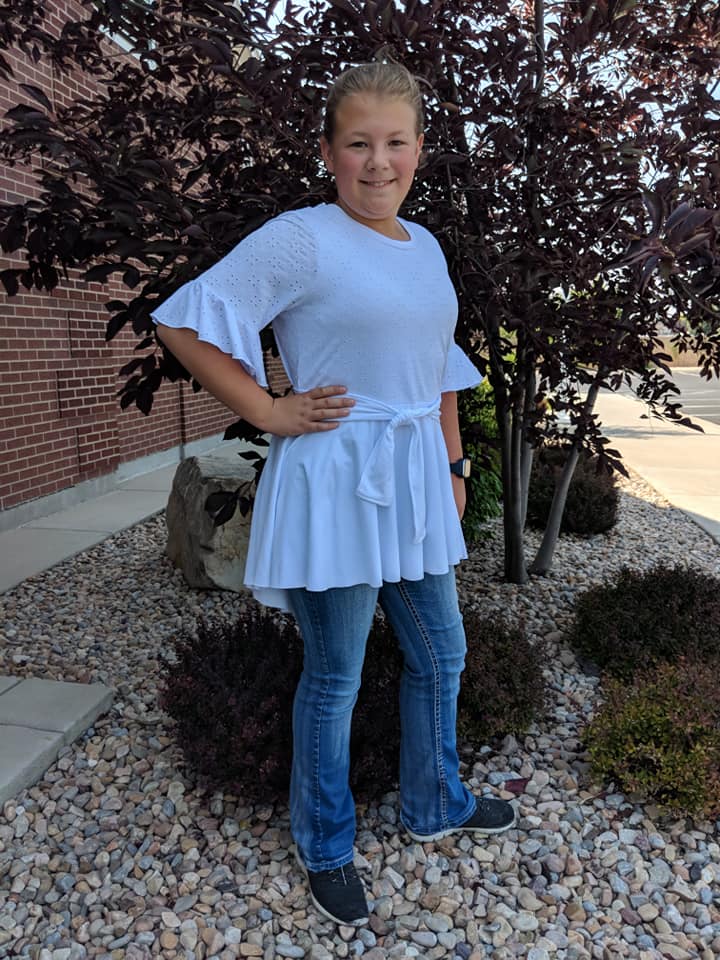 Beautiful Day Top Pattern - Ellie and Mac, Digital (PDF) Sewing Patterns | USA, Canada, UK, Australia