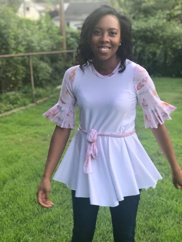 Beautiful Day Top Pattern - Ellie and Mac, Digital (PDF) Sewing Patterns | USA, Canada, UK, Australia
