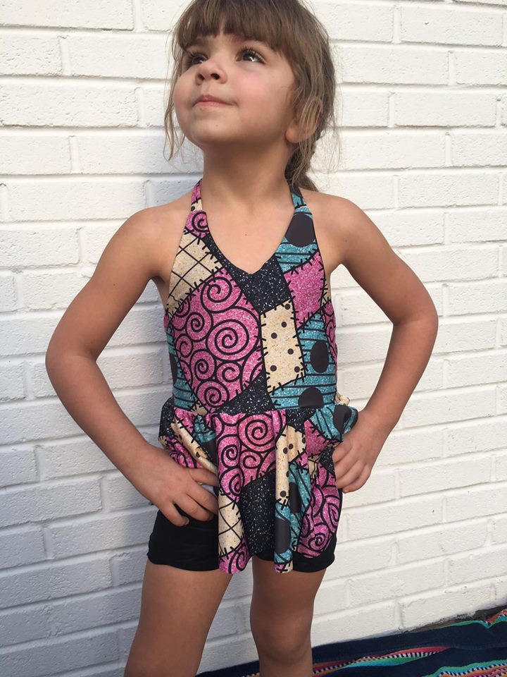 Girl's Be Brilliant Swimsuit Pattern - Ellie and Mac, Digital (PDF) Sewing Patterns | USA, Canada, UK, Australia