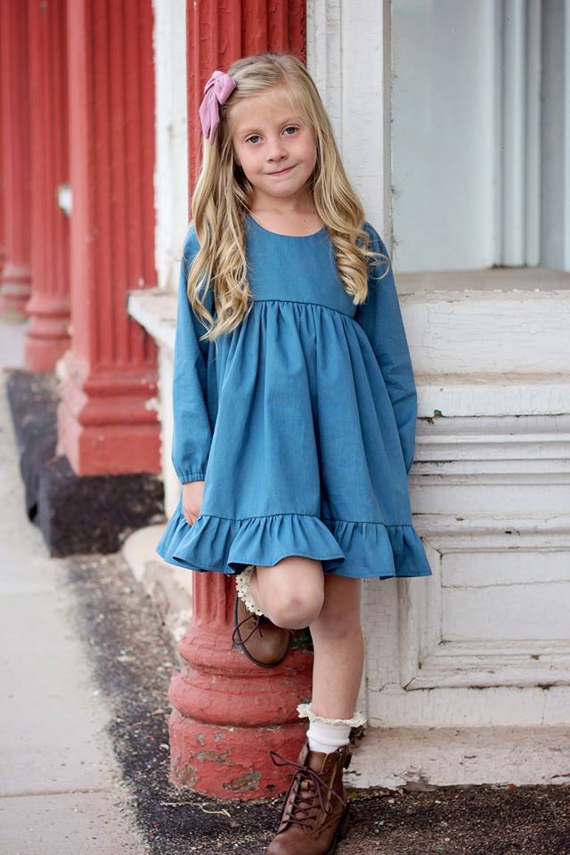 Girl's Be Curious Dress Pattern - Ellie and Mac, Digital (PDF) Sewing Patterns | USA, Canada, UK, Australia