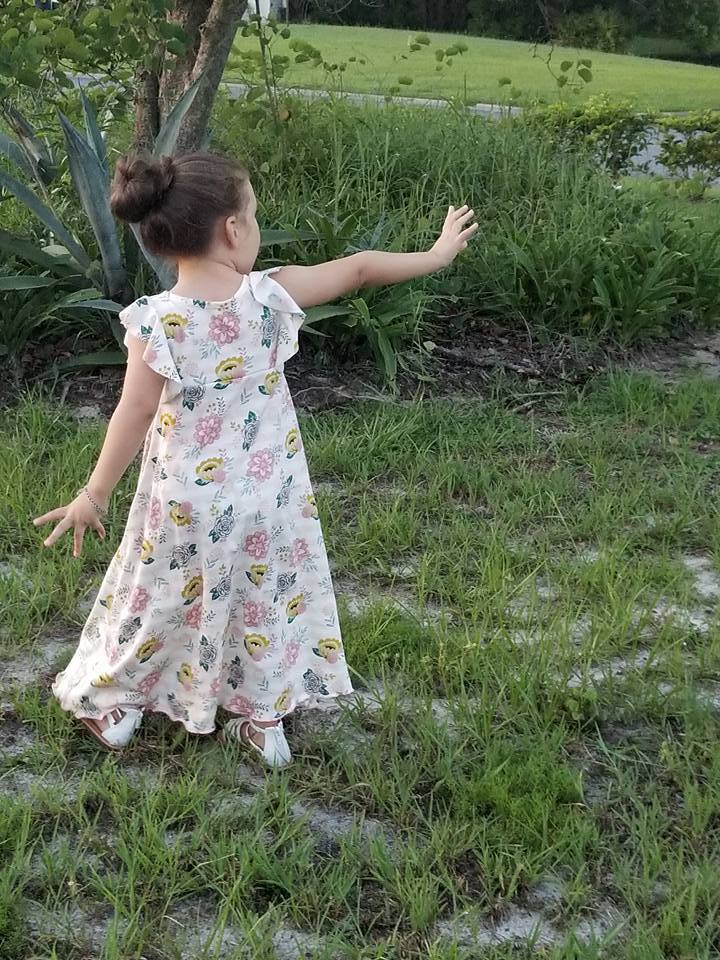 Girl's Be Dreamy Dress Pattern - Ellie and Mac, Digital (PDF) Sewing Patterns | USA, Canada, UK, Australia