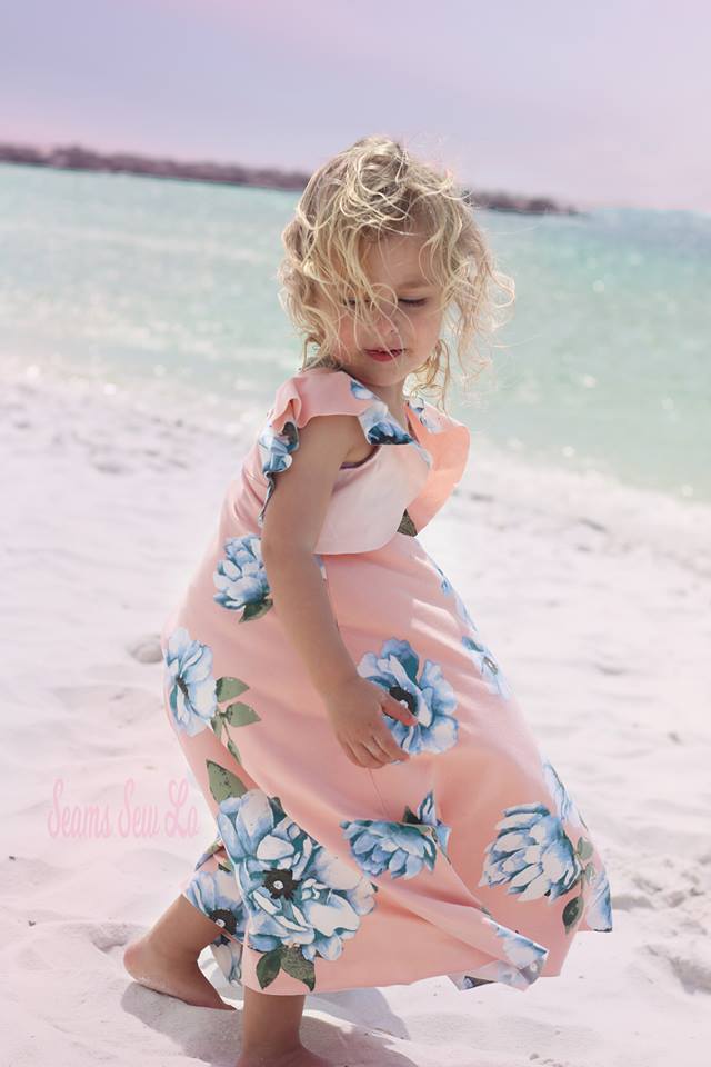 Girl's Be Dreamy Dress Pattern - Ellie and Mac, Digital (PDF) Sewing Patterns | USA, Canada, UK, Australia