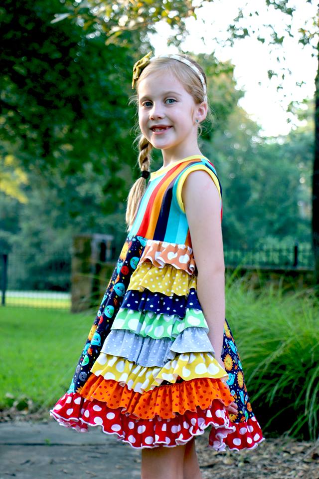 Be Fabulous Dress Pattern - Ellie and Mac, Digital (PDF) Sewing Patterns | USA, Canada, UK, Australia