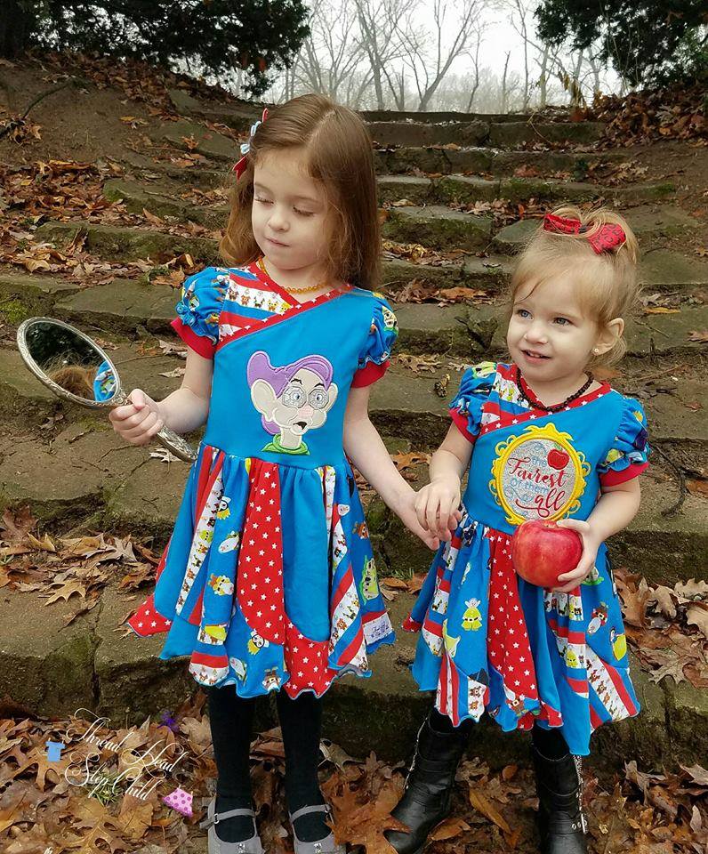 Girl's Be Fearless Dress Pattern - Ellie and Mac, Digital (PDF) Sewing Patterns | USA, Canada, UK, Australia