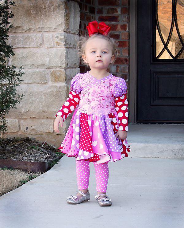 Girl's Be Fearless Dress Pattern - Ellie and Mac, Digital (PDF) Sewing Patterns | USA, Canada, UK, Australia