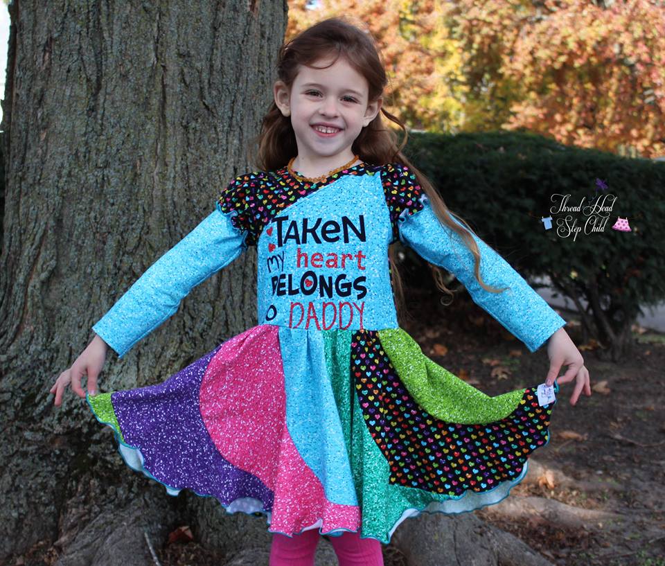 Girl's Be Fearless Dress Pattern - Ellie and Mac, Digital (PDF) Sewing Patterns | USA, Canada, UK, Australia