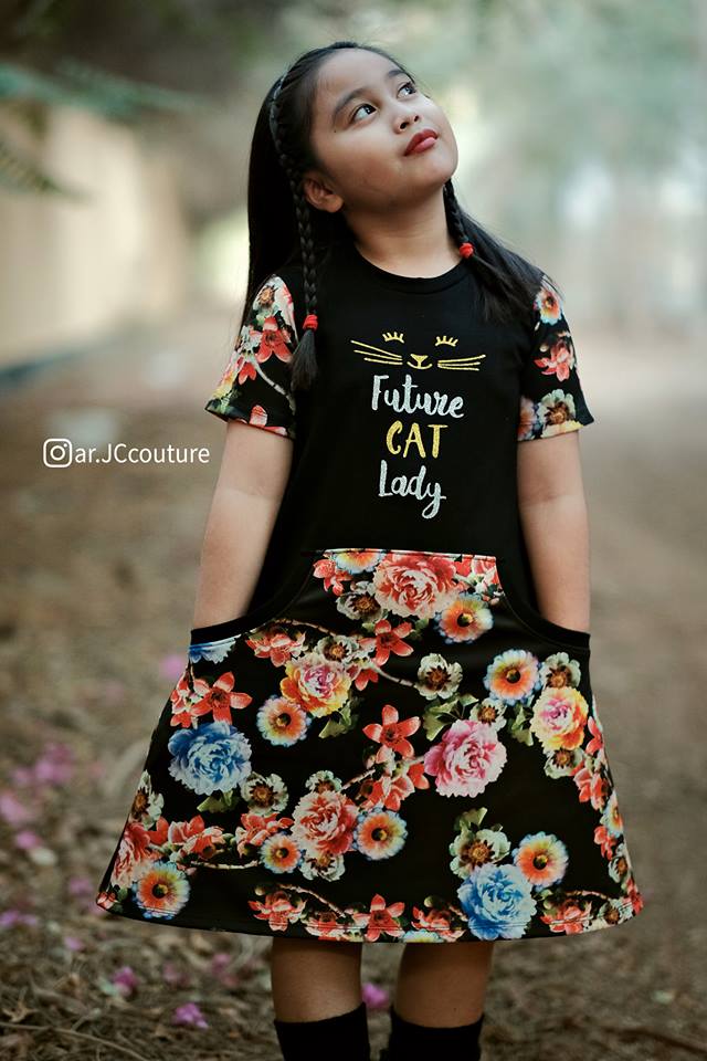 Girl's Be Independent Dress, Skirt & Shorties Pattern - Ellie and Mac, Digital (PDF) Sewing Patterns | USA, Canada, UK, Australia