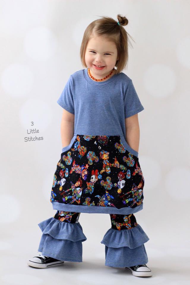 Girl's Be Independent Dress, Skirt & Shorties Pattern - Ellie and Mac, Digital (PDF) Sewing Patterns | USA, Canada, UK, Australia