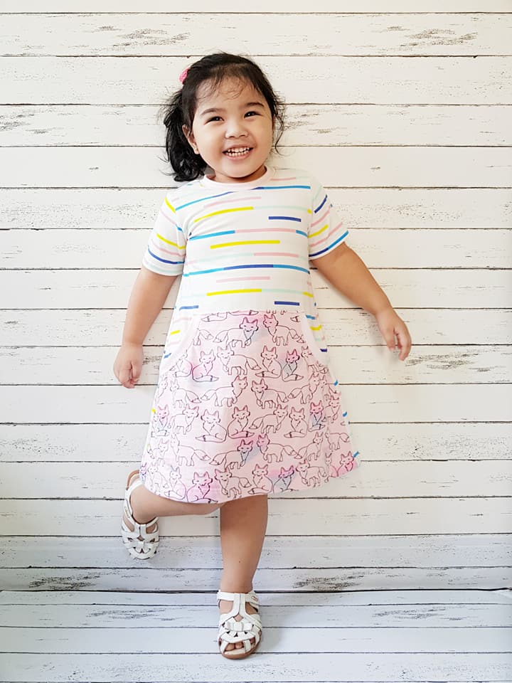 Girl's Be Independent Dress, Skirt & Shorties Pattern - Ellie and Mac, Digital (PDF) Sewing Patterns | USA, Canada, UK, Australia