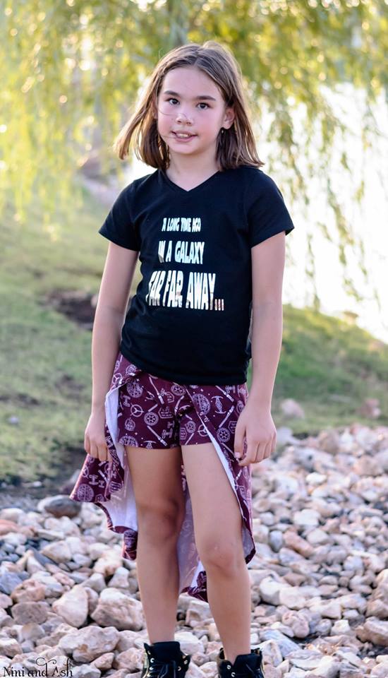 Girl's Be Invincible Skort Pattern - Ellie and Mac, Digital (PDF) Sewing Patterns | USA, Canada, UK, Australia