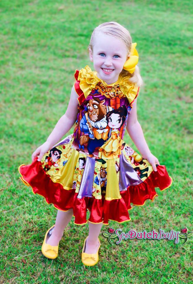 Girls Bella Twirl Dress Pattern - Ellie and Mac, Digital (PDF) Sewing Patterns | USA, Canada, UK, Australia