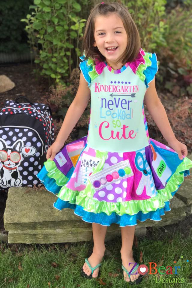 Girls Bella Twirl Dress Pattern - Ellie and Mac, Digital (PDF) Sewing Patterns | USA, Canada, UK, Australia