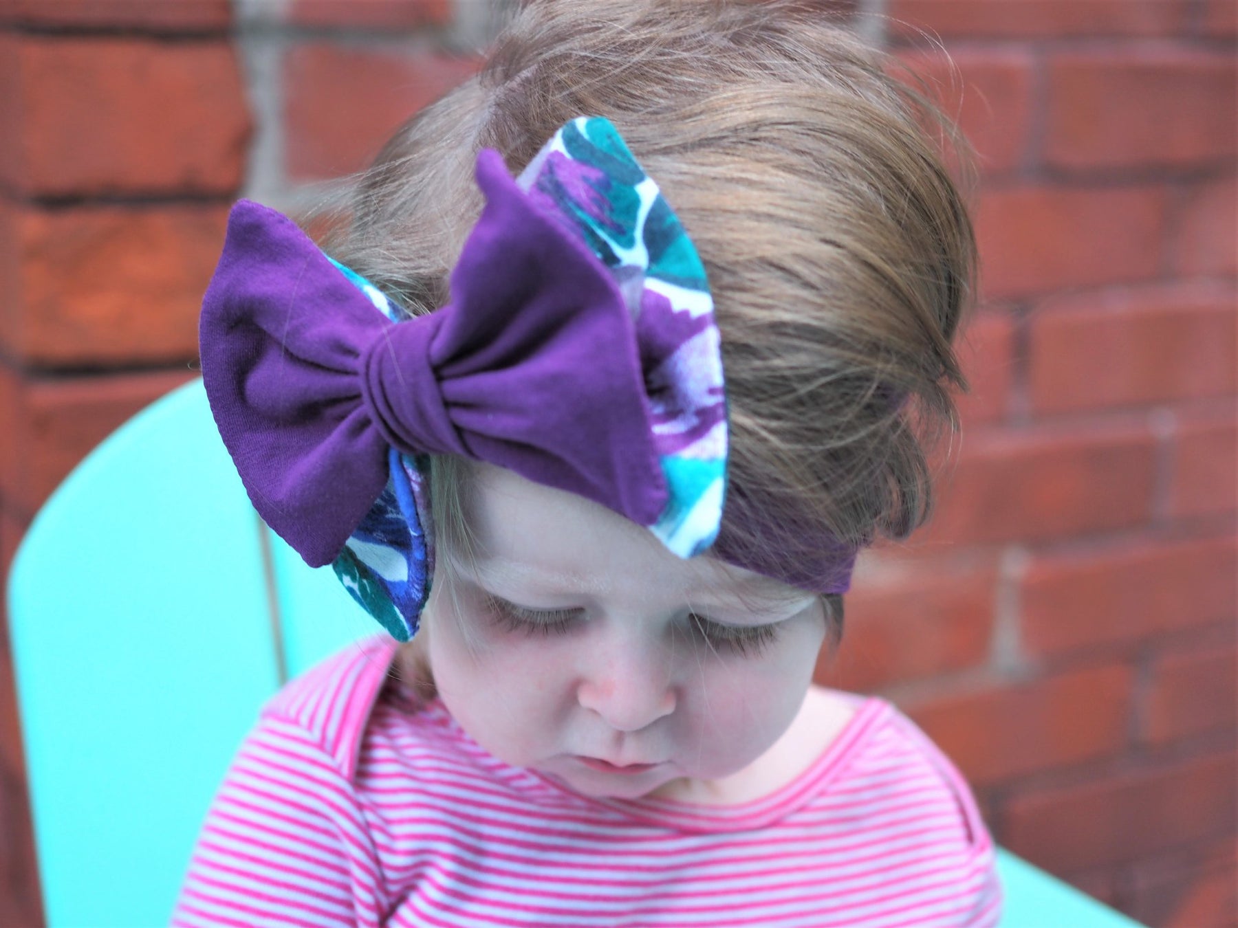 Be Posh Bow Headband Pattern - Ellie and Mac, Digital (PDF) Sewing Patterns | USA, Canada, UK, Australia