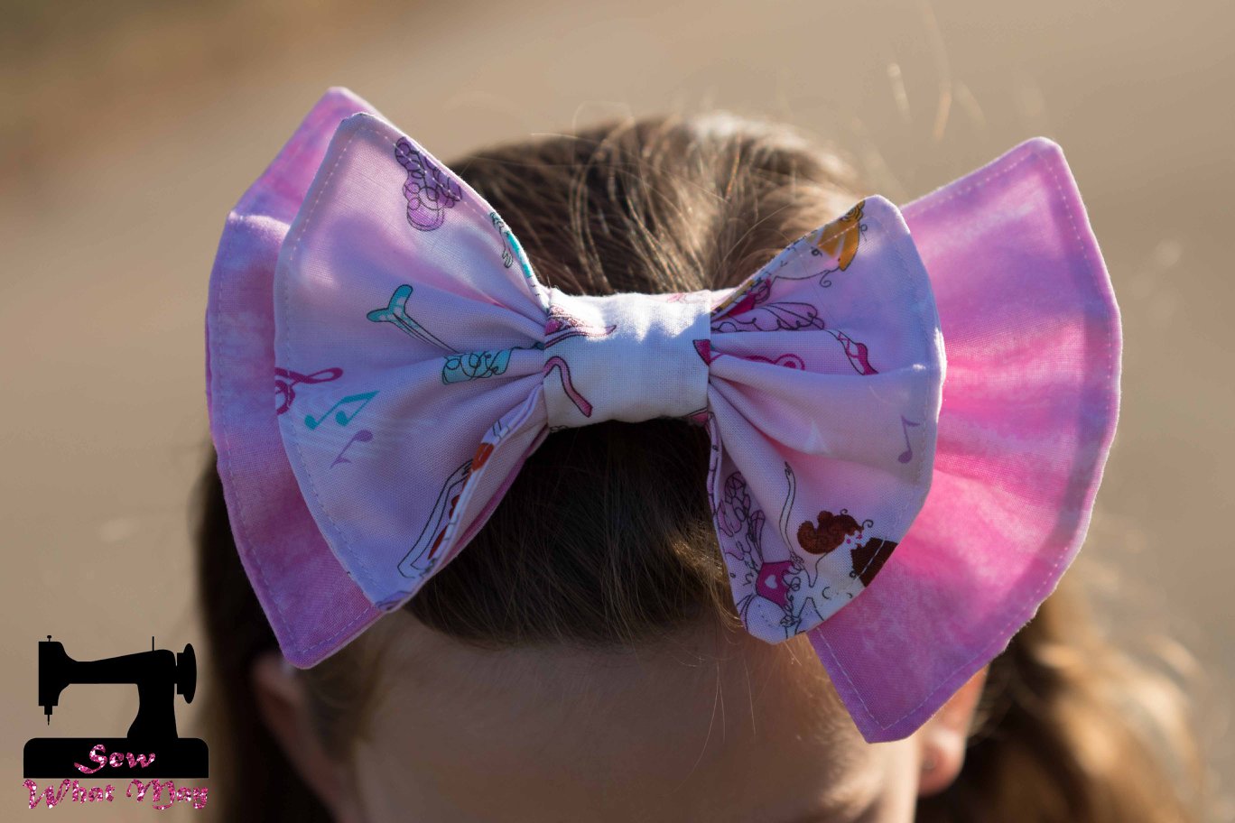 Be Posh Bow Headband Pattern - Ellie and Mac, Digital (PDF) Sewing Patterns | USA, Canada, UK, Australia