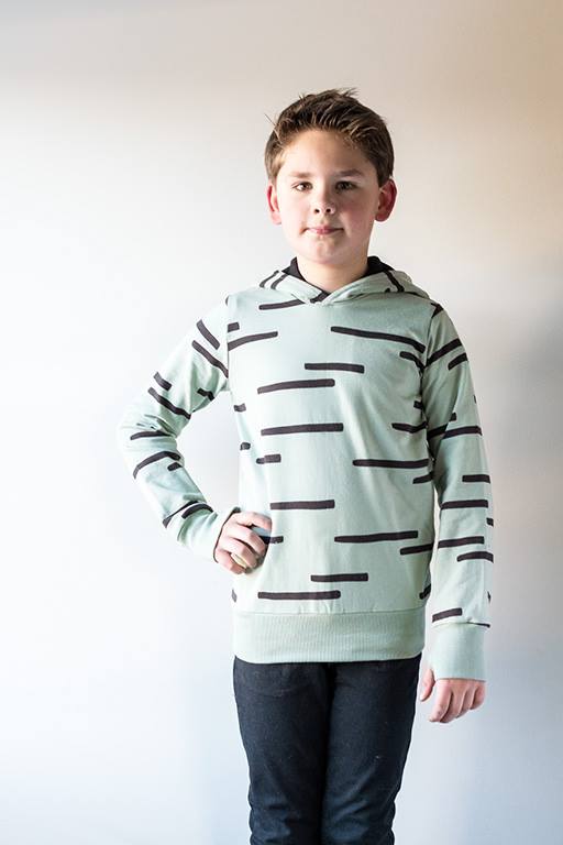 The Be Rad Hoodie Pattern Wacky - Ellie and Mac, Digital (PDF) Sewing Patterns | USA, Canada, UK, Australia