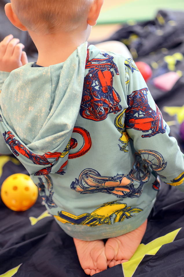 The Be Rad Hoodie Pattern Wacky - Ellie and Mac, Digital (PDF) Sewing Patterns | USA, Canada, UK, Australia