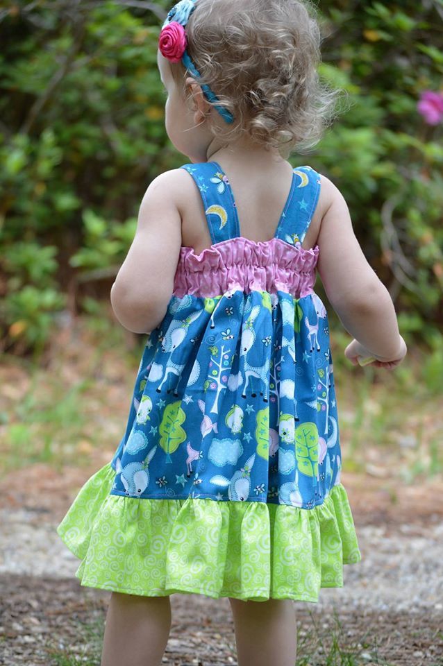 Girls Berry Patch Dress Pattern - Ellie and Mac, Digital (PDF) Sewing Patterns | USA, Canada, UK, Australia