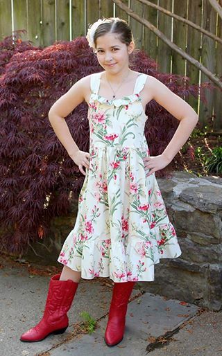 Girls Berry Patch Dress Pattern - Ellie and Mac, Digital (PDF) Sewing Patterns | USA, Canada, UK, Australia