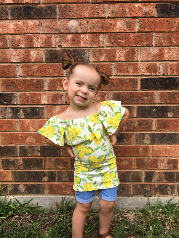 Girl's Be The Leader Top & Romper Pattern - Ellie and Mac, Digital (PDF) Sewing Patterns | USA, Canada, UK, Australia