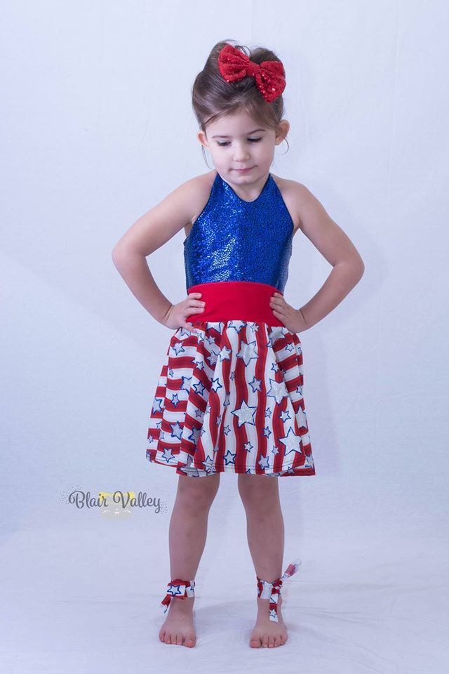 Girl's Be Unstoppable Dress Pattern - Ellie and Mac, Digital (PDF) Sewing Patterns | USA, Canada, UK, Australia