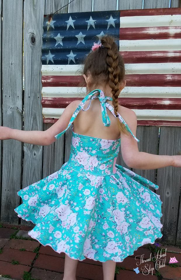 Girl's Be Unstoppable Dress Pattern - Ellie and Mac, Digital (PDF) Sewing Patterns | USA, Canada, UK, Australia