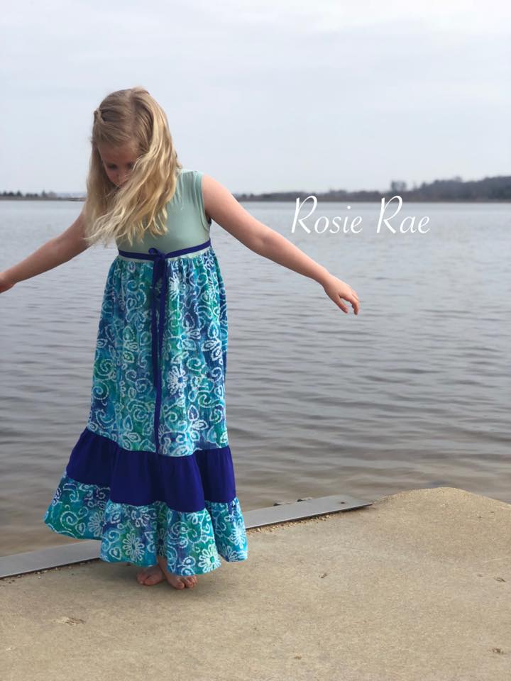 Beyond The Reef Dress Pattern - Ellie and Mac, Digital (PDF) Sewing Patterns | USA, Canada, UK, Australia