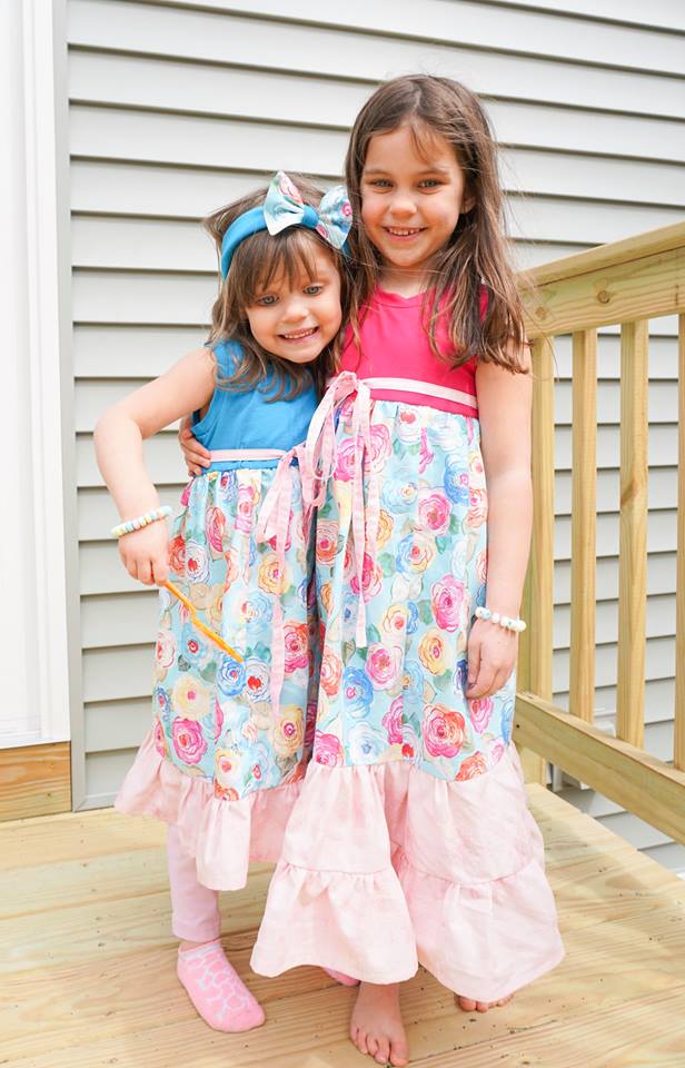 Beyond The Reef Dress Pattern - Ellie and Mac, Digital (PDF) Sewing Patterns | USA, Canada, UK, Australia