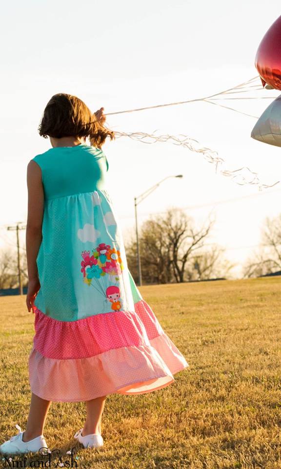 Beyond The Reef Dress Pattern - Ellie and Mac, Digital (PDF) Sewing Patterns | USA, Canada, UK, Australia