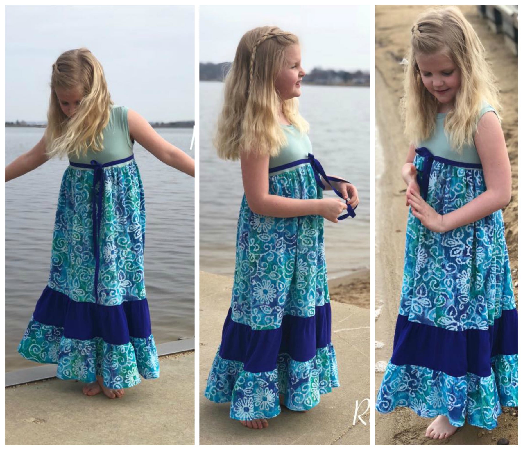 Beyond The Reef Dress Pattern - Ellie and Mac, Digital (PDF) Sewing Patterns | USA, Canada, UK, Australia