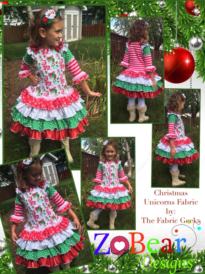 Bianca Ruffled Party Dress Pattern - Ellie and Mac, Digital (PDF) Sewing Patterns | USA, Canada, UK, Australia