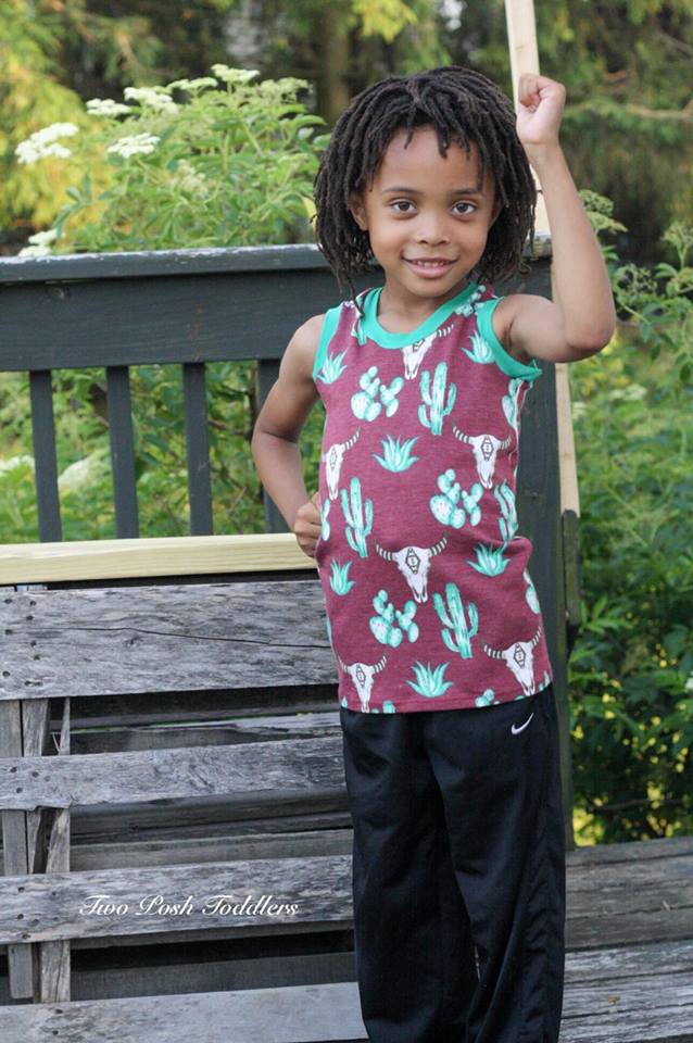 Boy's Great Adventure Tank Top Pattern - Ellie and Mac, Digital (PDF) Sewing Patterns | USA, Canada, UK, Australia
