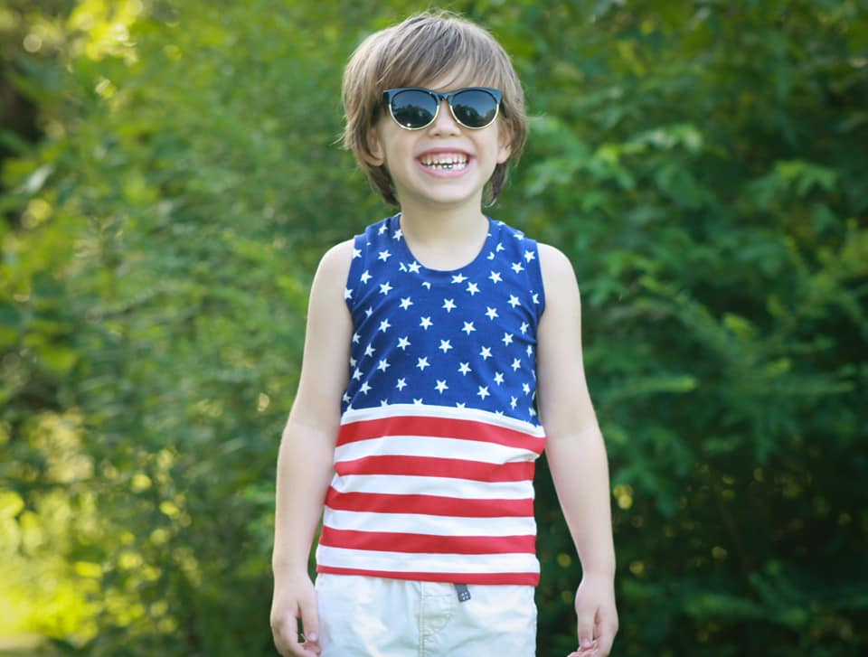 Boy's Great Adventure Tank Top Pattern - Ellie and Mac, Digital (PDF) Sewing Patterns | USA, Canada, UK, Australia