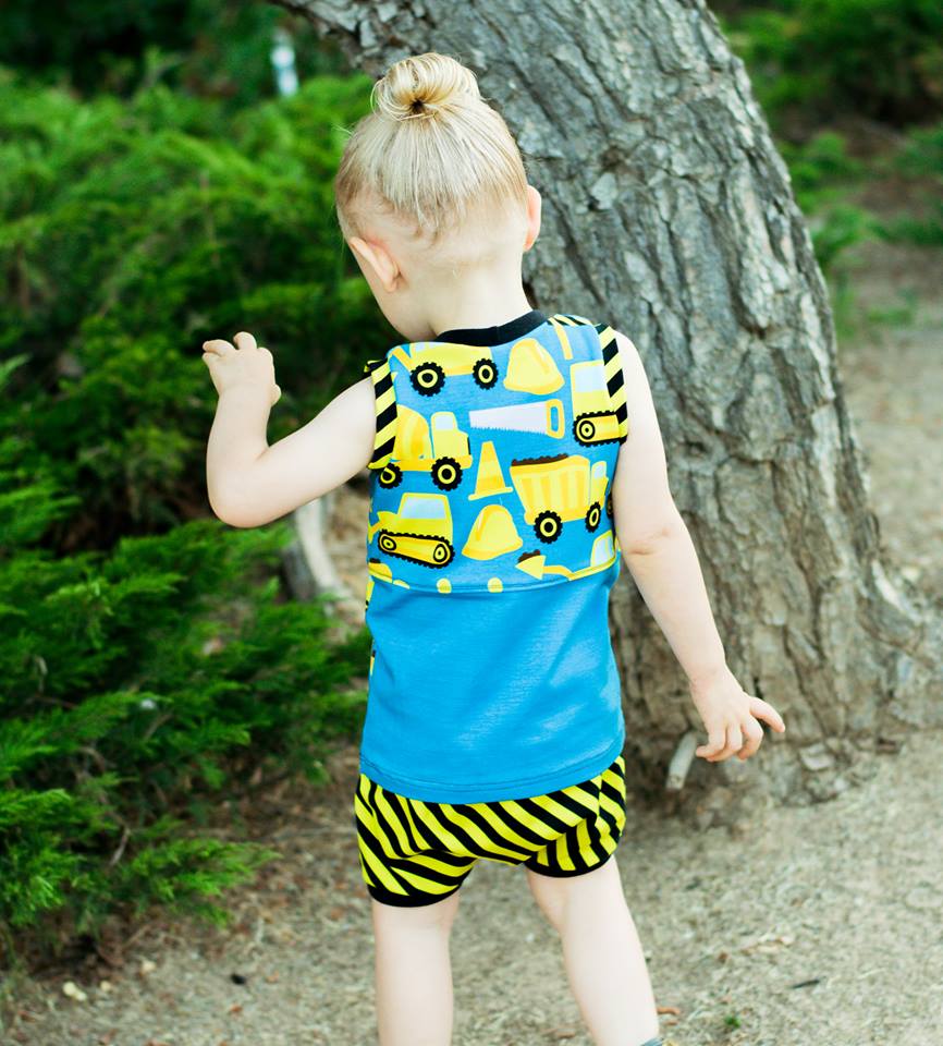 Boy's Great Adventure Tank Top Pattern - Ellie and Mac, Digital (PDF) Sewing Patterns | USA, Canada, UK, Australia