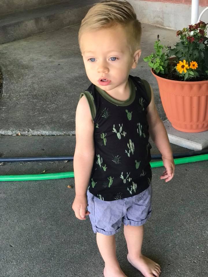 Boy's Great Adventure Tank Top Pattern - Ellie and Mac, Digital (PDF) Sewing Patterns | USA, Canada, UK, Australia