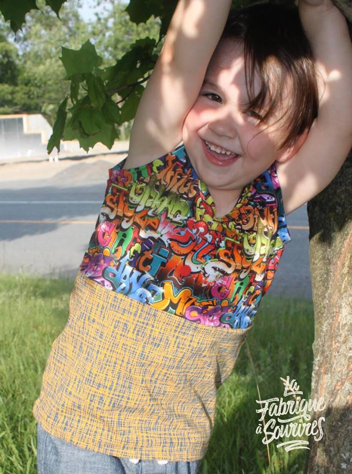 Boy's Great Adventure Tank Top Pattern - Ellie and Mac, Digital (PDF) Sewing Patterns | USA, Canada, UK, Australia