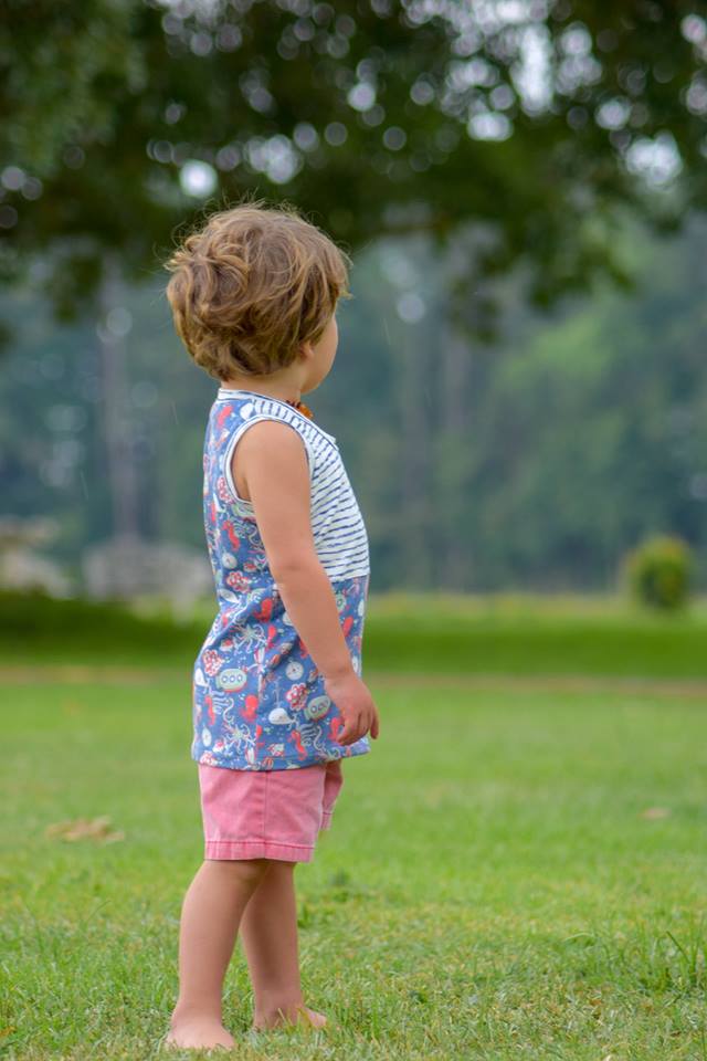 Boy's Great Adventure Tank Top Pattern - Ellie and Mac, Digital (PDF) Sewing Patterns | USA, Canada, UK, Australia