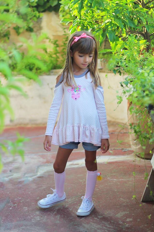 Cold Shoulder Tunic Pattern (kid's) - Clearance Sale