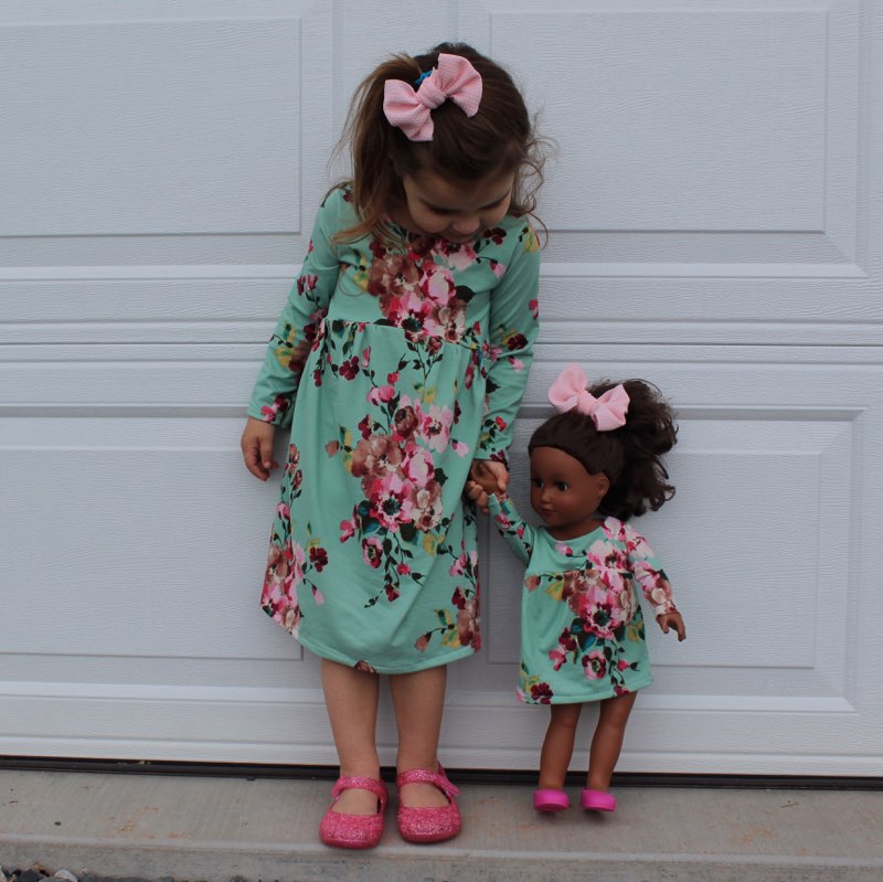 I Love The '90s Doll Dress Pattern