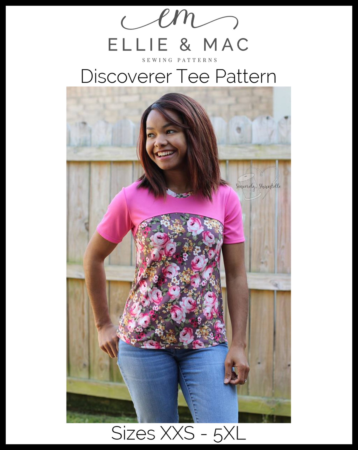 Adult Discoverer Tee Pattern