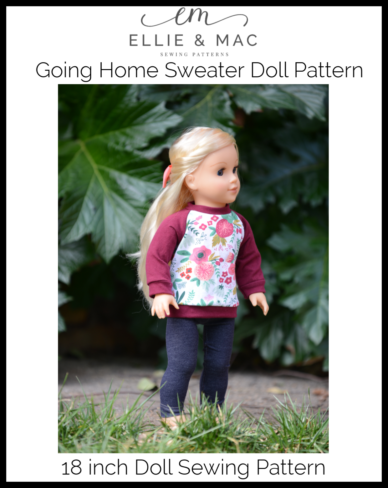 Modern Doll Sewing Pattern Bundle 1
