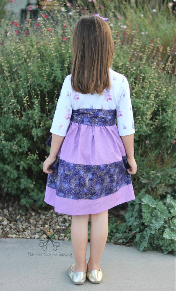 Girl's Emily Dress Pattern - Ellie and Mac, Digital (PDF) Sewing Patterns | USA, Canada, UK, Australia