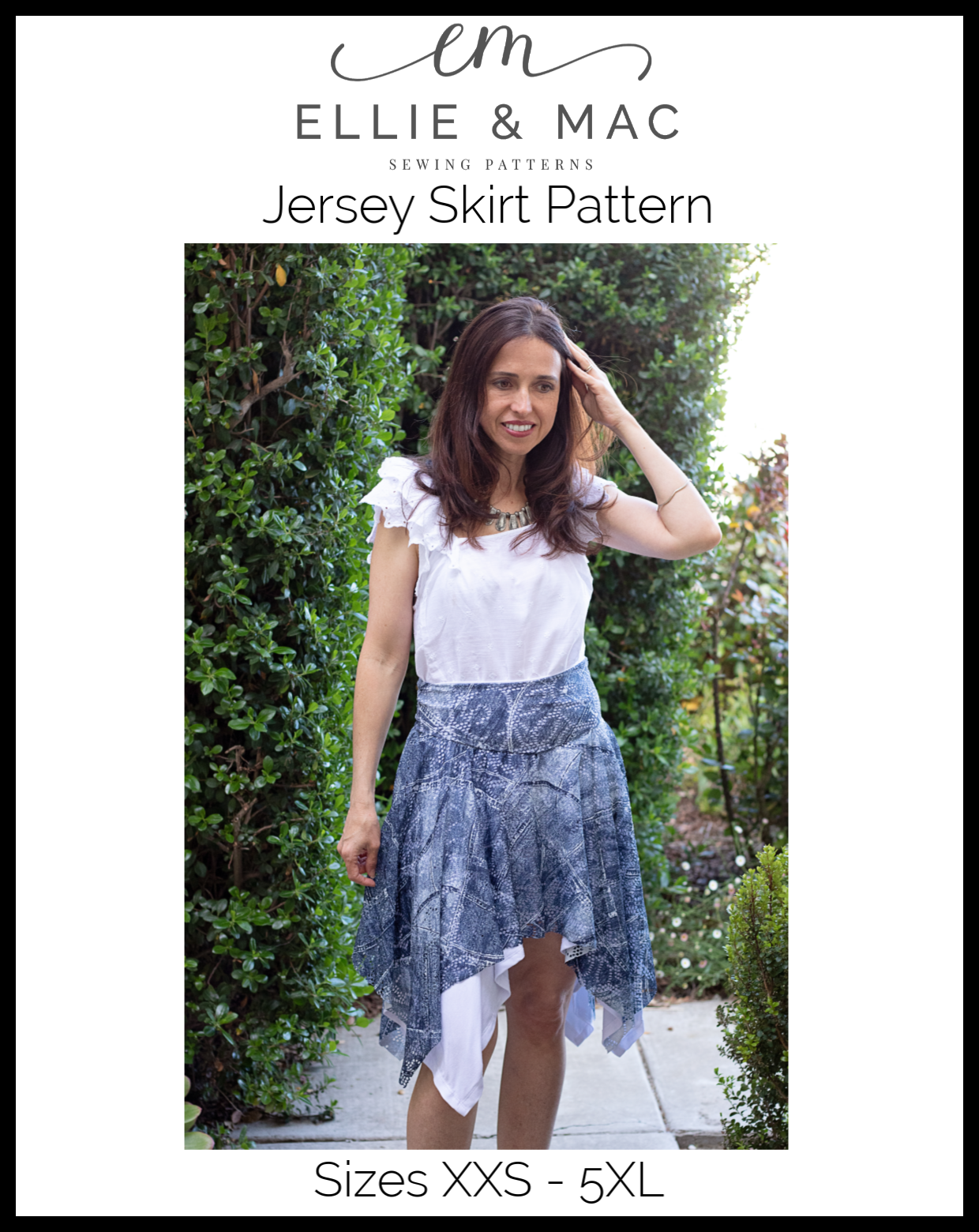 Jersey Skirt Pattern (adult) - Clearance Sale