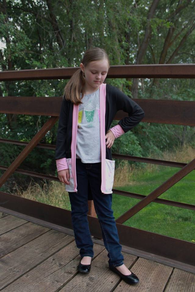 Kid's Go Exploring Cardigan Pattern