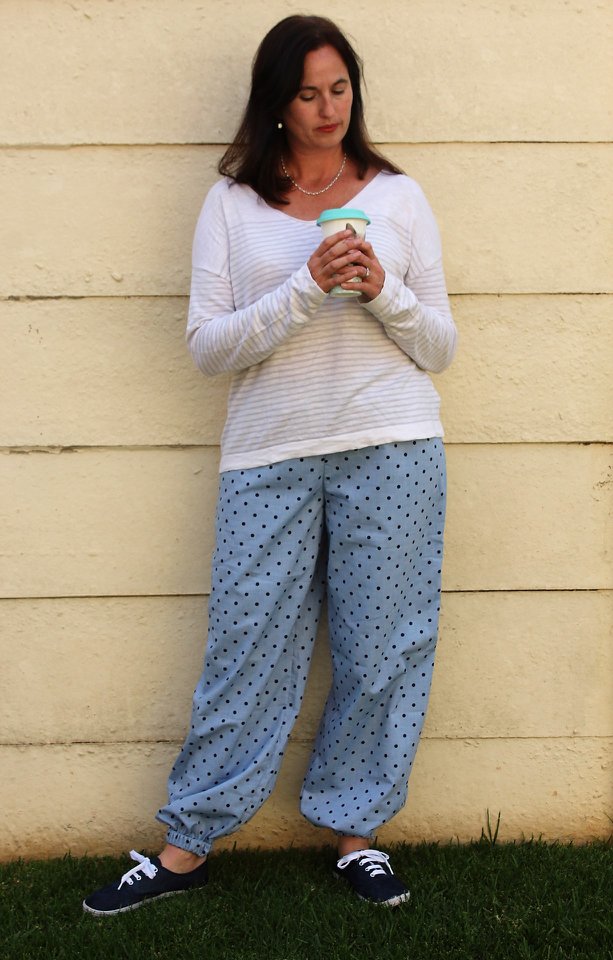 Women's Feel Pretty Pants Pattern - Ellie and Mac, Digital (PDF) Sewing Patterns | USA, Canada, UK, Australia