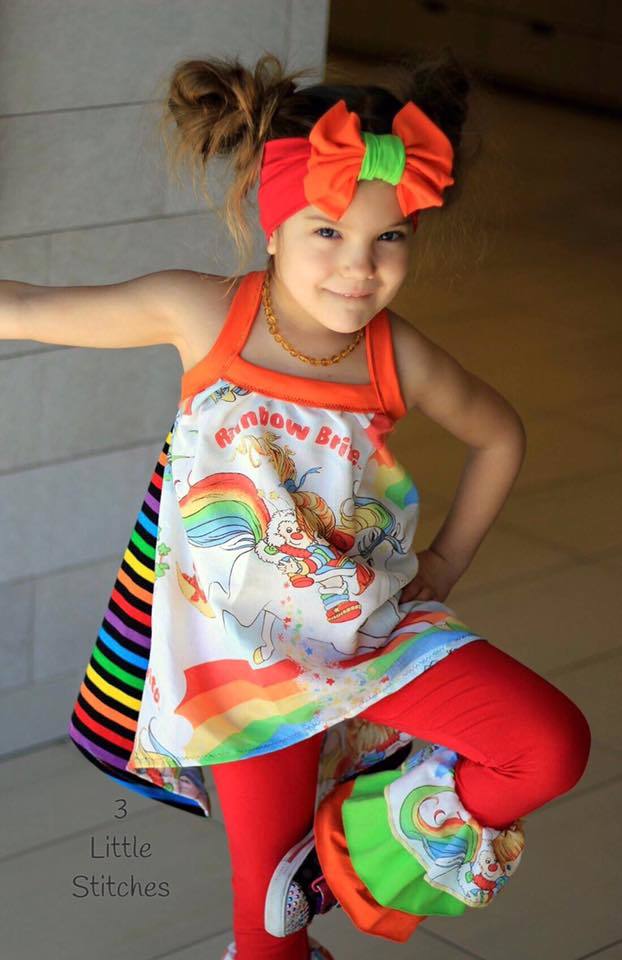 Girl's Free To Be Me Tank Pattern - Ellie and Mac, Digital (PDF) Sewing Patterns | USA, Canada, UK, Australia